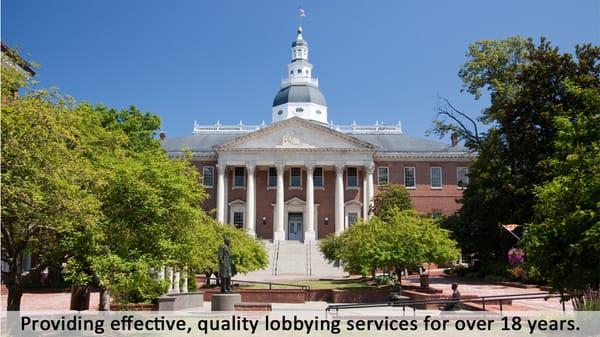 Providing effective, quality lobbying services for over 18 years.