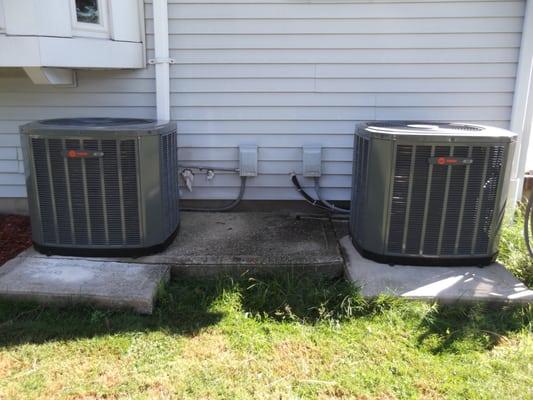 High-efficiency condensing units.