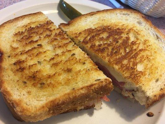 Reuben on rye.