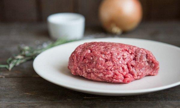 Our ground beef is dry-aged for three weeks and cut by USDA-approved, small, artisan butchers, all single carcass.