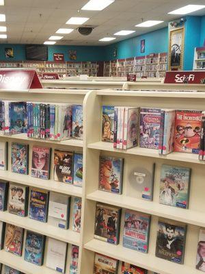 So many choices like I remember video stores having!