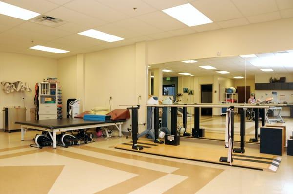 Clarksville Nursing and Rehabilitation Center Rehab Room