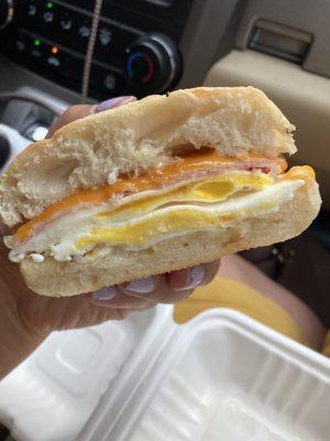 Ham Breakfast Sandwich