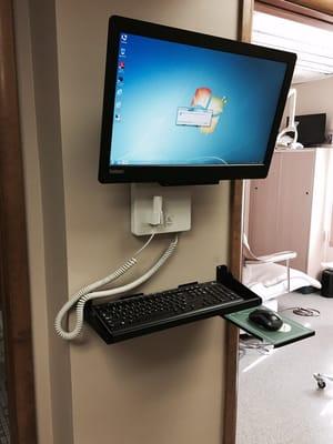 Custom, wall-mountable solutions for medical/dental practices.