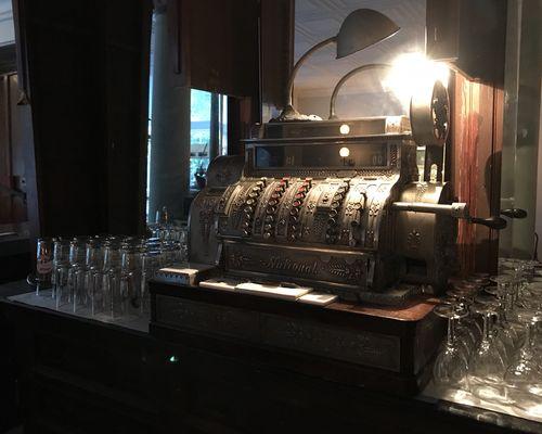 Our 1913 Saloon Cash Register in The Front Room Bar