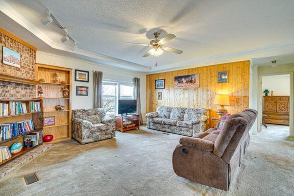 Cozy Livingroom with smart TV