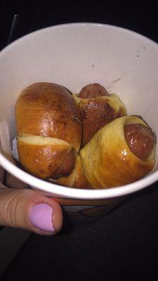 Pretzel dogs