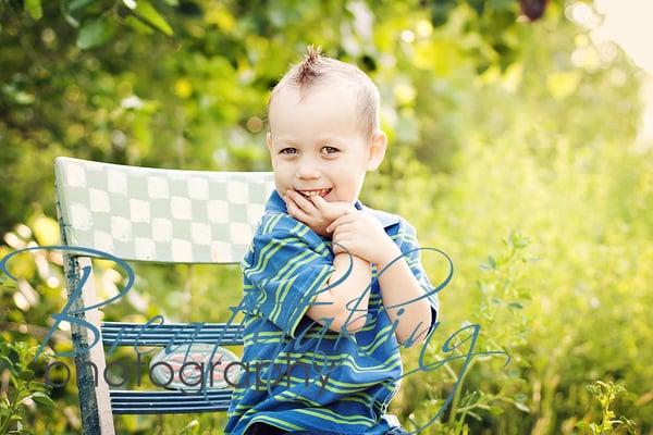 Sweet Karson had a good time at his recent session!