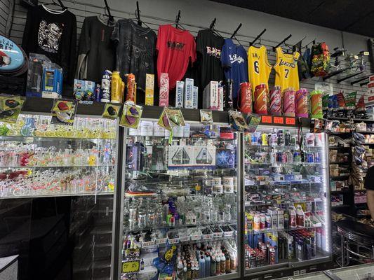 Smoke shop inside display