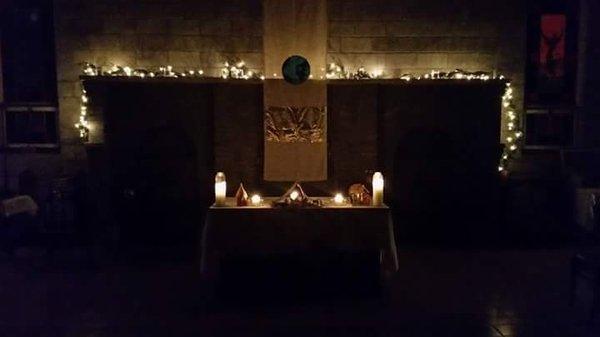 The Christmas Altar at ECI