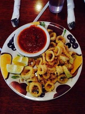 Fried calamari