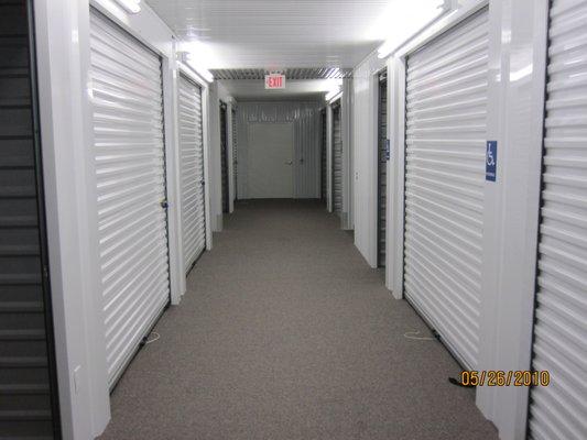 Fully carpeted hallways