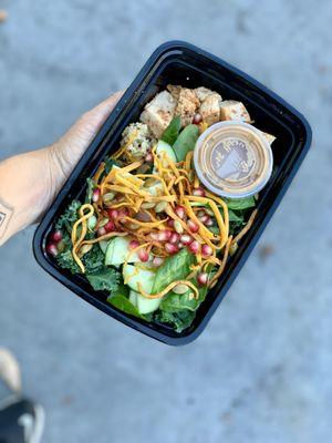 harvest pumpkin salad