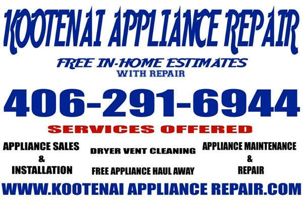 Kootenai Appliance Repair