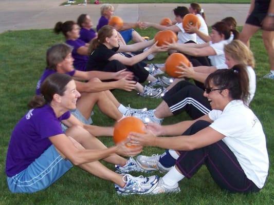 Get fit AND have fun!  Our famous pumpkin boot camp.