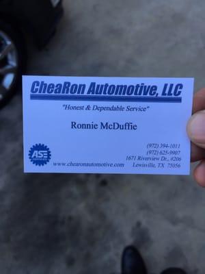 Chea Ron Automotive