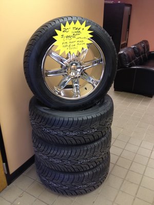 Wheel and Tire Packages