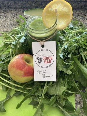 Our famous 'All the Greens' juice