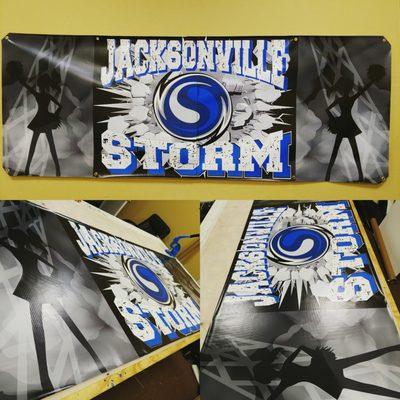 Finished Storm Banner