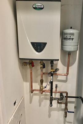 Tankless Water Heater installation