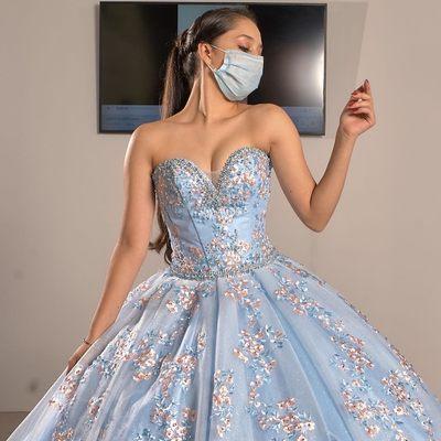 Quinceañera dress in stock