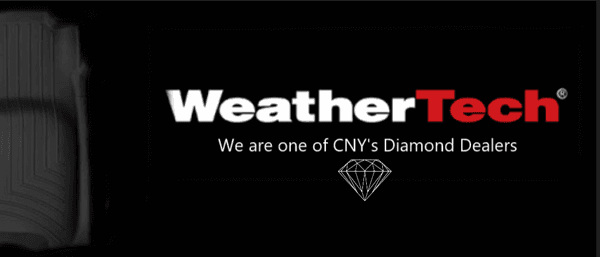 One of the aftermarket brands we provide is WeatherTech. We are an official Diamond Dealer in the CNY area. Check out our eBay page for more