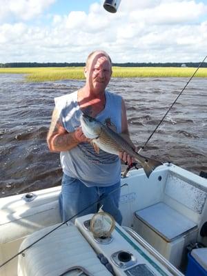 Inshore fishing, red drum.