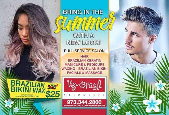 US-Brasil Hair Salon & Spa 151 Ferry St - 2nd Floor Newark, New Jersey 973.344.2800  Call Now Get 15% Off!