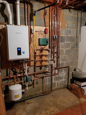 Navien Combi-Boiler Install