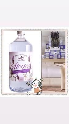 Our lavender linen water from France and washes smell fabulous!