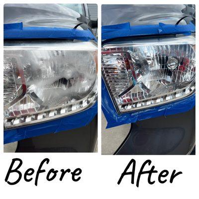 Headlight restoration