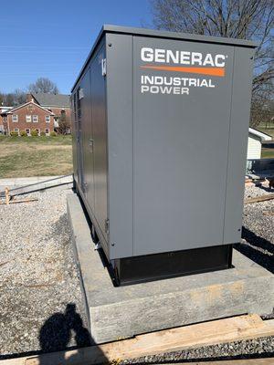 120KW Generator Install for Commercial Building