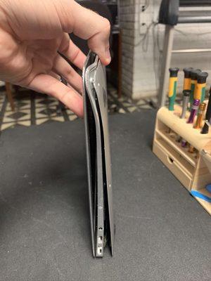 Damaged MacBook