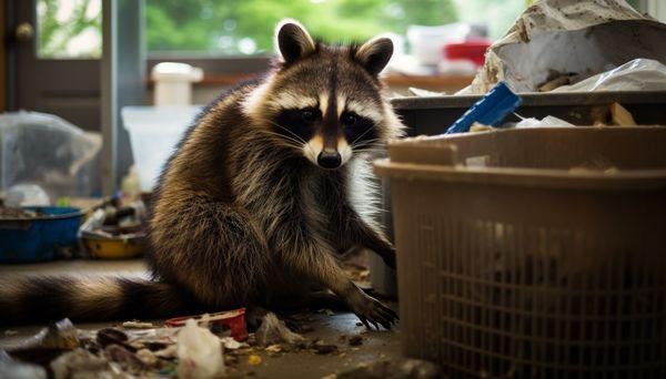 We get rid of raccoons safely and humanely