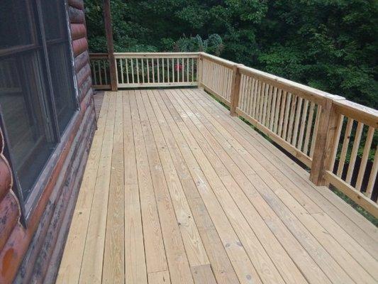 A deck rebuild we did