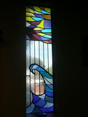 stained glass window