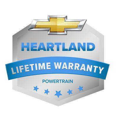 Free Lifetime Warranty on all New Chevrolets