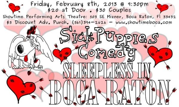 #February8 #Friday #BocaRaton #downtown #RoyalPalmPlace #improvcomedy