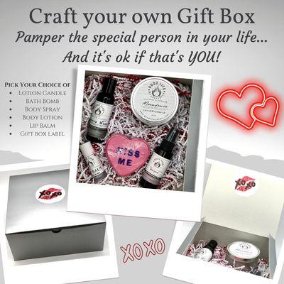 Craft your own gift boxes.