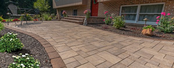 Paver Patio Install