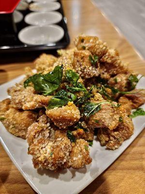 Taiwanese style popcorn chicken