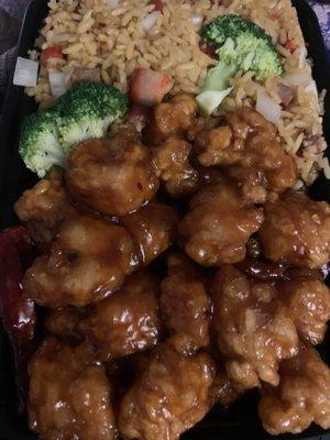 General Tsos Chicken Combo