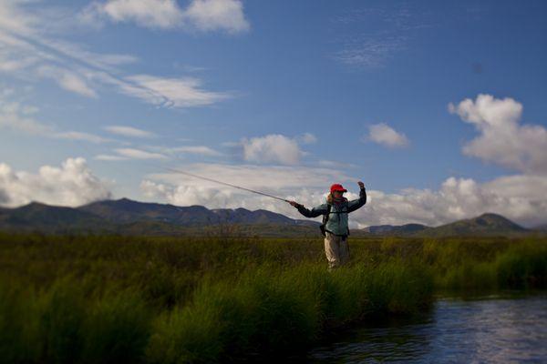 We offer lots of fishing options including fly fishing. All tackle and waders are provided to our guests.