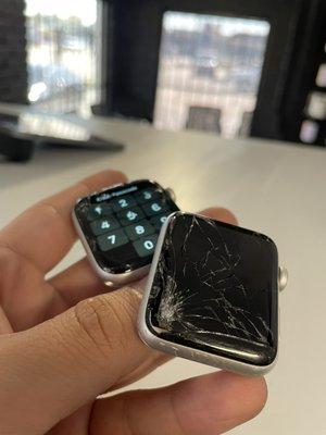 iWatch glass replacements available.