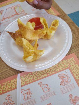 Crab rangoon is awesome