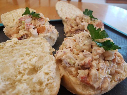 Benson Ave Beach House Lobster Sliders.