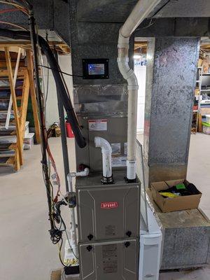 Furnace installation