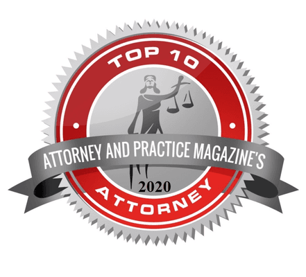 2020 Top 10 Attorneys for Attorney and Practice Magazine