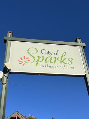 Welcome to the city of Sparks NV