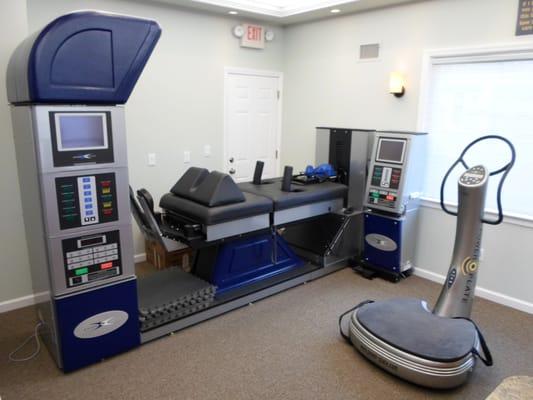 decompression machine and power plate